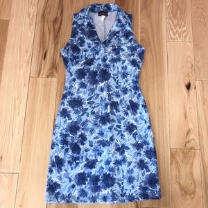 Blue Floral Dress